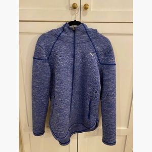 Puma Athletic Full-Zip Jacket With Zipper Pockets and Hood XL